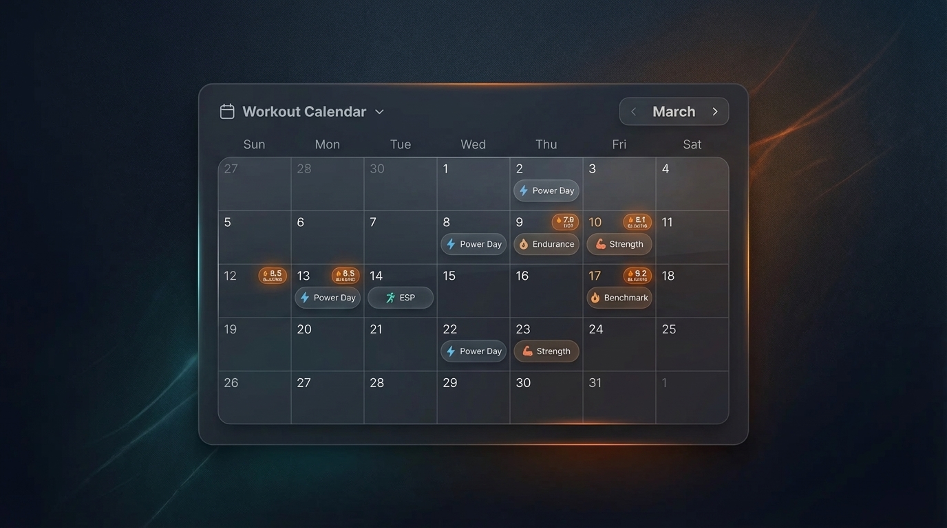 Calendar feature visual.
